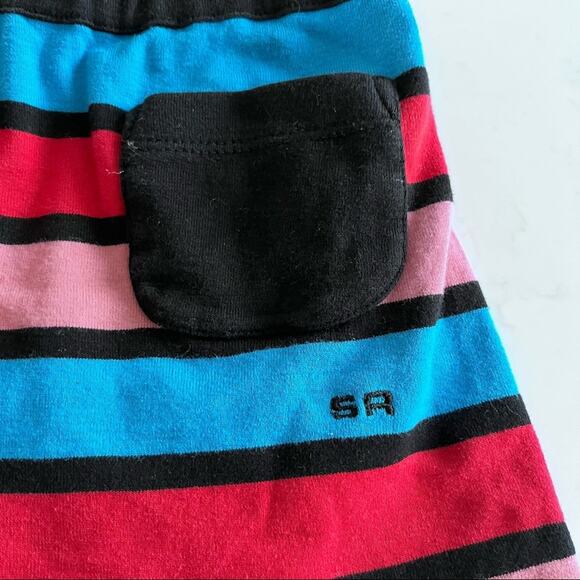 Sonia Rykiel striped skirt with pocket size 4 - Picture 4 of 8
